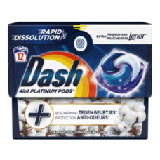 Капсули для прання Dash Cotton Freshness Platinum, 12 шт