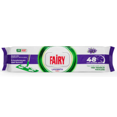 Вологі серветки для підлоги, до швабри Fairy  з ароматом лаванди 50 шт