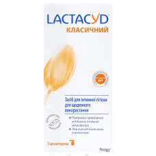 Засіб для інтимної гігієни Lactacyd Класичний, 200 мл 