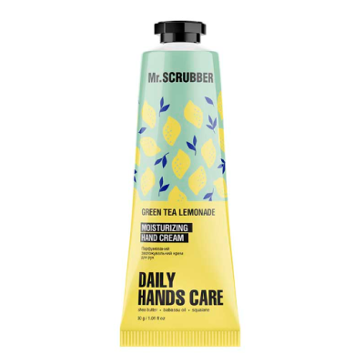 Парфумований зволожувальний крем для рук Green Tea Lemonade Mr.SCRUBBER 30 мл