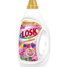 Гель для стирки Losk ароматерапия color аромат малайзийского цветка, 1,35 л