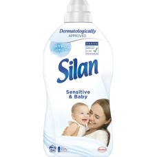 Гіпоалергенний кондиціонер для білизни Silan Sensitive&Baby, 1408 мл