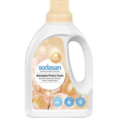 Екологічний ополіскувач-пом’якшувач для білизни Sodasan Fabric Softener 0,75 л