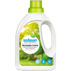 Екологічний кондиціонер для білизни з ароматом лайму Sodasan Fabric Softener 750 мл