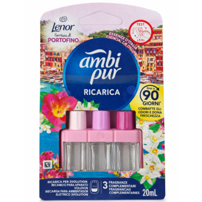 Ambi Pur 3Volution Lenor Portofino — змінний ароматичний блок, 20 мл