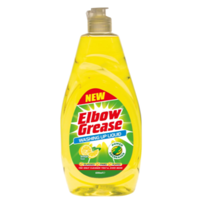 Рідкий засіб для миття посуду Elbow Grease Лимон, 600 мл