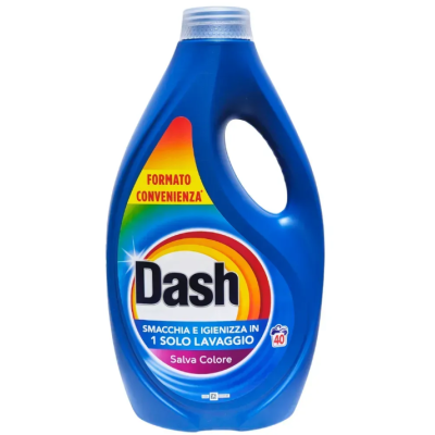 Гель для прання кольорових речей Dash Salva Colore 40 прань, 1,8 л