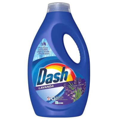 Dash Lavanda — гель для прання з ароматом лаванди, 21 прання, 1050 мл