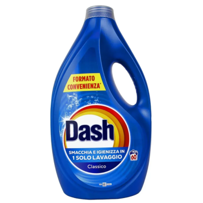DASH Classic — рідкий гель для прання з технологією Actilift, 2,7 л (60 прань)