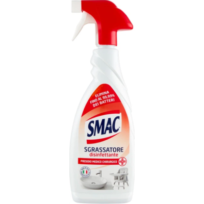 Засіб для чищення та дезінфекції Smac Sgrassatore Disinfettante, 650 мл