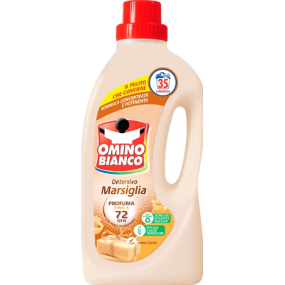 Універсальний гель для прання Omino Bianco Марсельське мило, 1,4 л (35 прань)