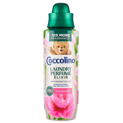 Парфумований еліксир для прання Coccolino First Blooms з ефірними оліями, 460 мл
