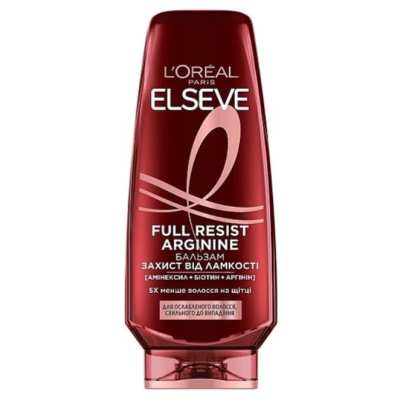Бальзам L'Oreal Paris Elseve Аргінін + Амінексил для ослабленого волосся, 200 мл