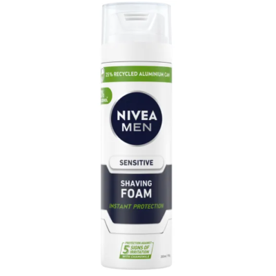 Піна для гоління NIVEA MEN для чутливої шкіри, 200 мл