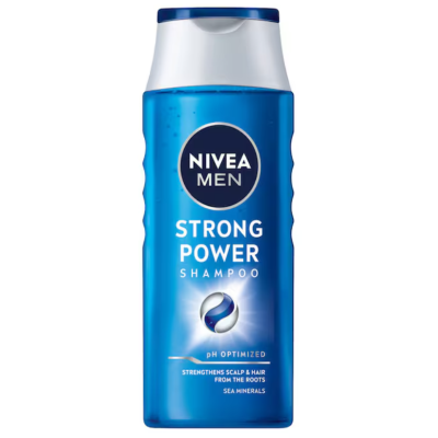 Шампунь для волосся чоловічий NIVEA MEN Strong Power, 250 мл
