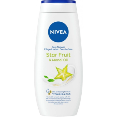 Гель для душу NIVEA Крем та карамболь з маслом моної, 250 мл