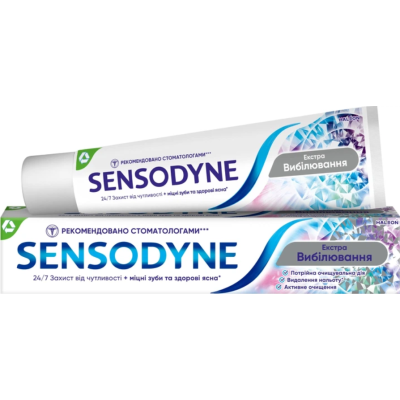 Зубна паста Sensodyne Екстра Відбілювання, 75 мл