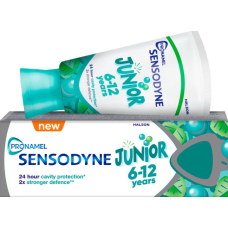 Зубна паста Sensodyne Пронамель Junior Смак м’ятної жуйки для дітей 6–12 років, 50 мл