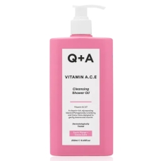 Вітамінізована олія для душу Q+A Vitamin A.C.E Cleansing Shower Oil, 250 мл