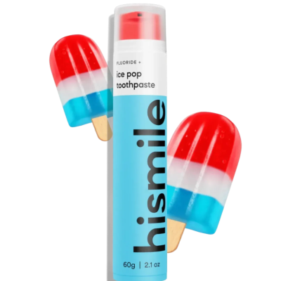 Зубна паста зі смаком фруктового морозива Hismile Ice Pop Toothpaste, 60 г
