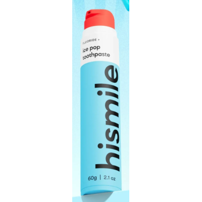 Зубна паста зі смаком фруктового морозива Hismile Ice Pop Toothpaste, 60 г