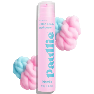 Зубна паста зі смаком цукрової вати Hismile Cotton Candy Toothpaste, 60 г
