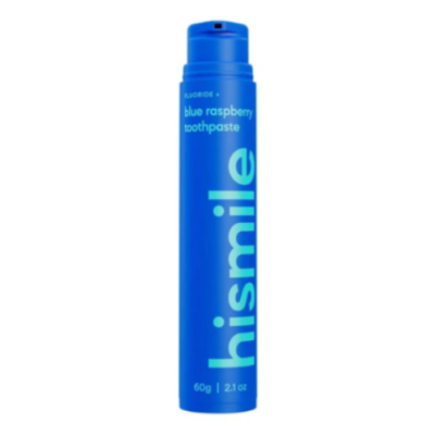 Зубна паста зі смаком блакитної малини Hismile Blue Raspberry Toothpaste, 60 г