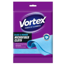 Серветка Vortex з мікрофібри для скла, вікон та дзеркал, 1 шт