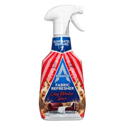 Освіжувач для тканин Astonish Fabric Refresher Cosy Winter Spice 750 мл