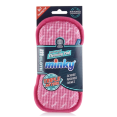 Губка для чищення Minky M Cloth Anti-Bacterial Cleaning Pad Triple Action