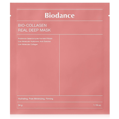 Нічна колагенова гідрогелева маска для глибокого зволоження, Biodance Bio-Collagen Real Deep Mask