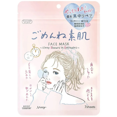 Маска для шкіри обличчя Clear Turn Sorry Skin, 7 шт