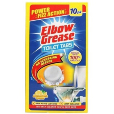 Таблетки для чищення унітаза Elbow Grease Лимон, 10 шт х 30 г