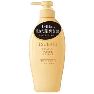 Кондиціонер Shiseido TSUBAKI Premium Обʼєм і відновлення волосся, 450 мл