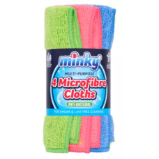 Універсальні серветки з мікрофібри Minky, 4 шт