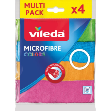 Універсальні серветки з мікрофібри Vileda Microfibre Color, 4 шт