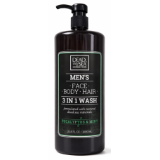 Чоловічий гель 3 в 1 Dead Sea Collection Eucalyptus & Mint, 1000 мл
