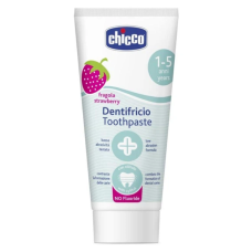 Chicco дитяча зубна паста без фтору Полуниця 50 мл (1–5 років)