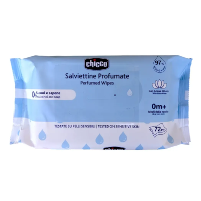 Серветки вологі дитячі Chicco 72 шт.