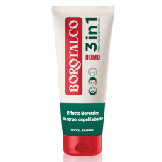 Чоловічий гель для душу Borotalco MEN 3 in 1 Unique Scent of Borotalco 200 мл