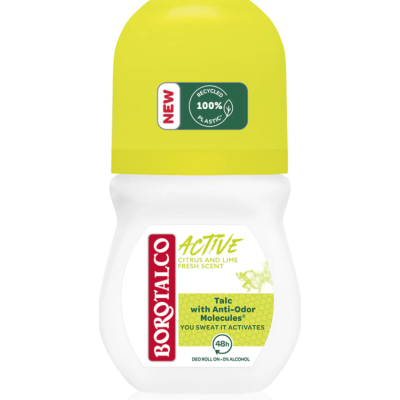 Borotalco Attivo Citrus & Lime кульковий дезодорант, 50 мл