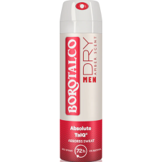 Дезодорант-спрей Borotalco MEN Dry Amber 72 год 150 мл