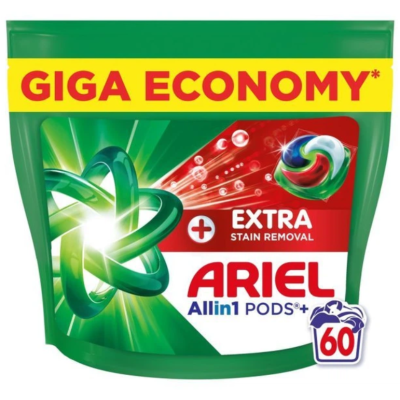Капсули для прання Ariel Pods+ All-in-1 Extra Stain Removal 60 шт