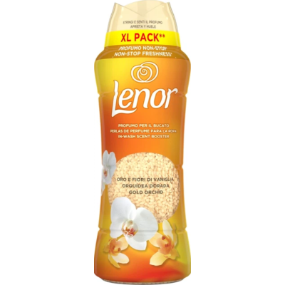 Гранульований кондиціонер для білизни Lenor Золота орхідея та ваніль 495 г