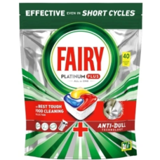 Fairy Platinum Plus капсули для посудомийних машин, Лимон 40 шт