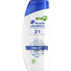 Шампунь проти лупи та бальзам-ополіскувач 2 в 1 Head & Shoulders Основний догляд 625 мл