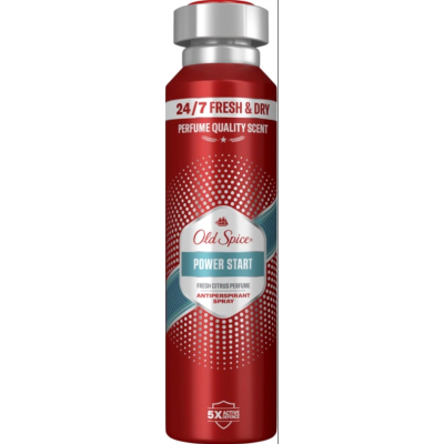 Аерозольний антиперспірант Old Spice Power Start, 150 мл