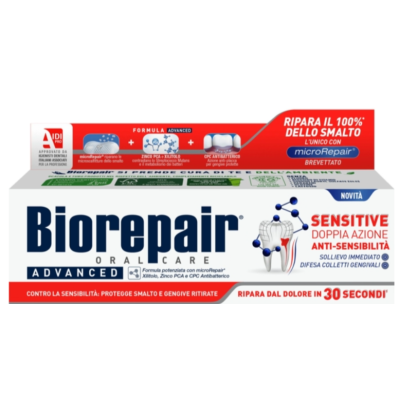 Зубна паста Biorepair "Швидке позбавлення чутливості Адвансед" 75 мл