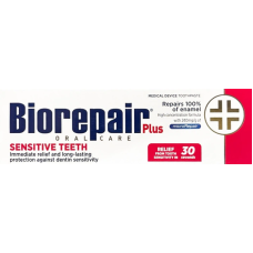 Зубна паста Biorepair Plus Sensitive Teeth Професійне позбавлення чутливості, 75 мл