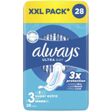 Прокладки Always Ultra Day&Night Розмір 3 з крильцями, 28 шт